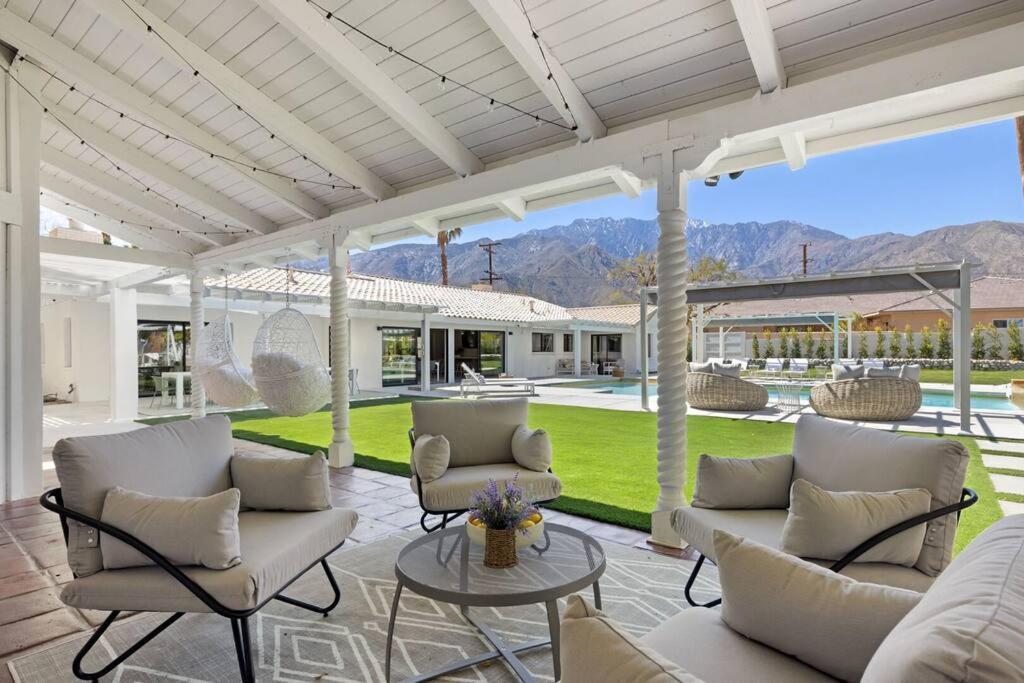 Solaris - Modern Mediterranean Estate With Pool, And Fire Pit #68003 Seven Br Palm Springs