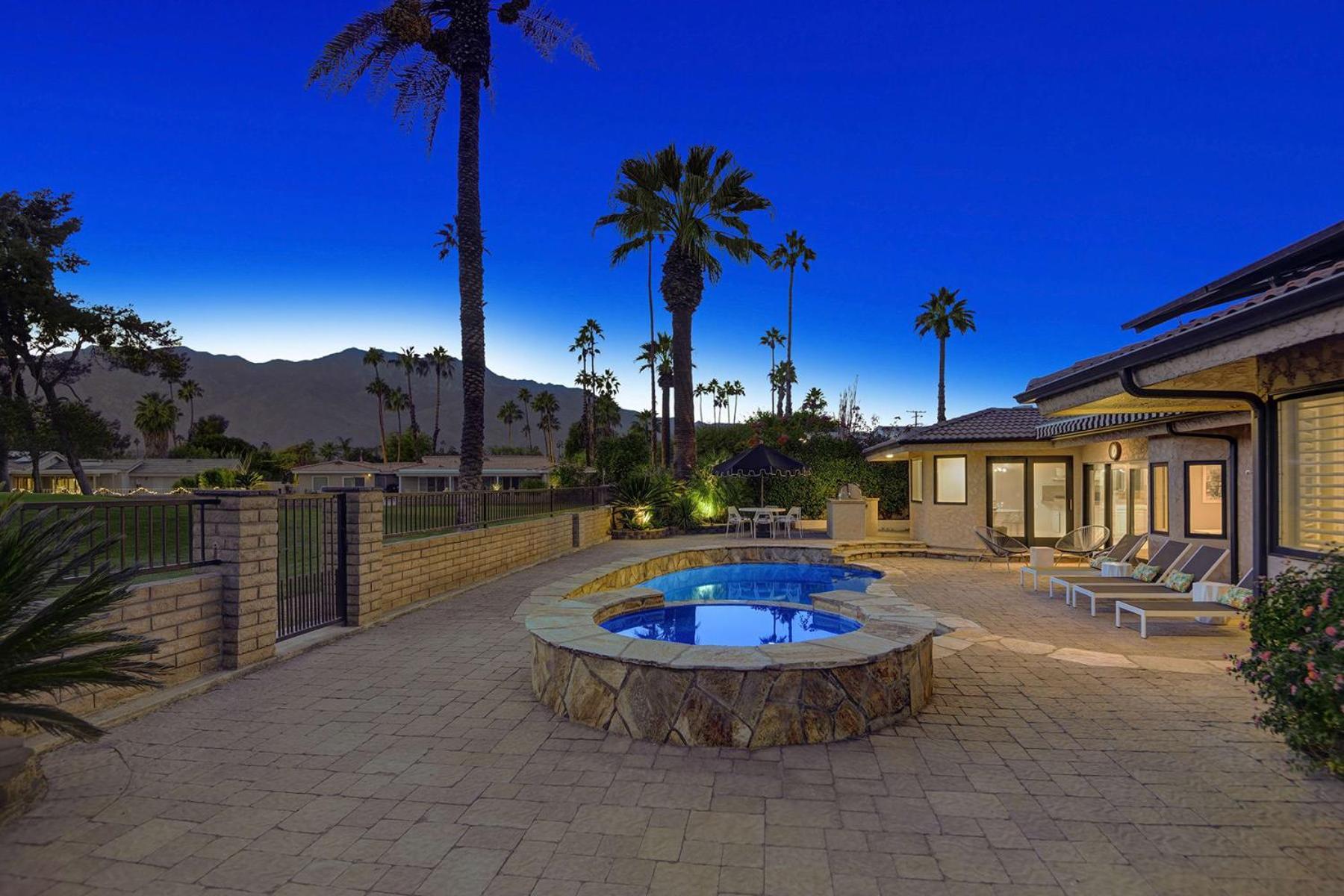 Our Poolside Desert Nirvana * Palm Springs
