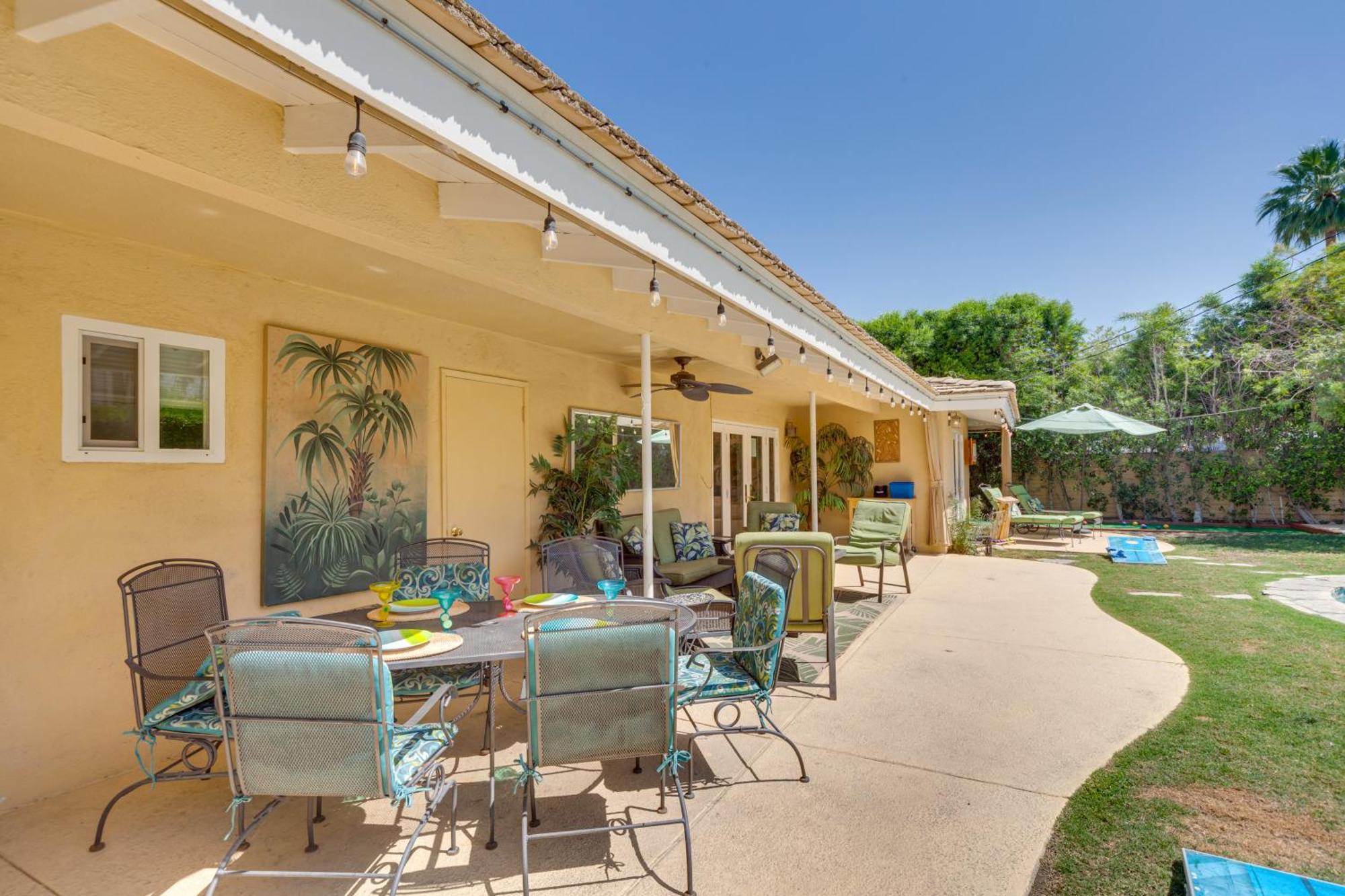 Patio, Pool And Mountain Views! * Palm Springs