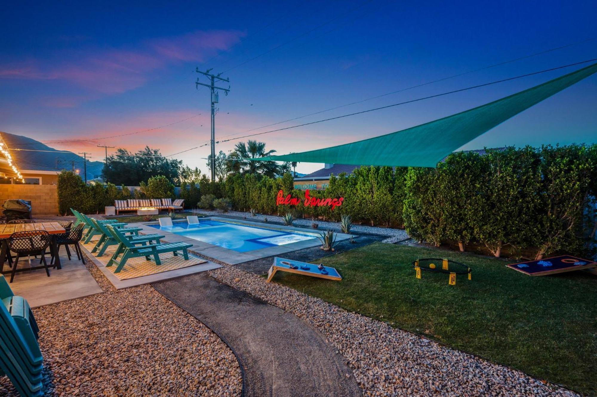 New Retro Escape 70's Vibes Wellness Game Palm Springs