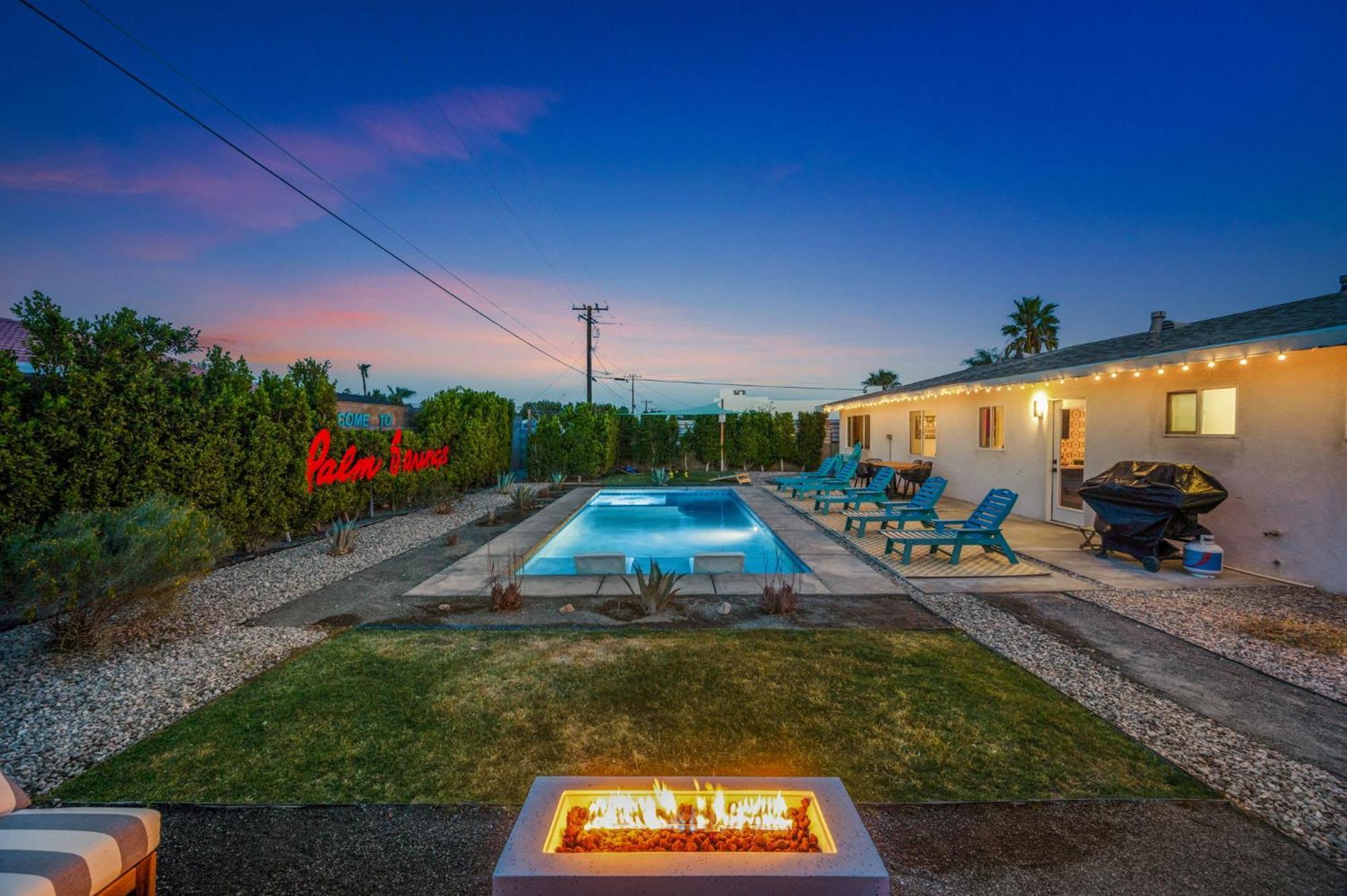 New Retro Escape 70's Vibes Wellness Game Palm Springs